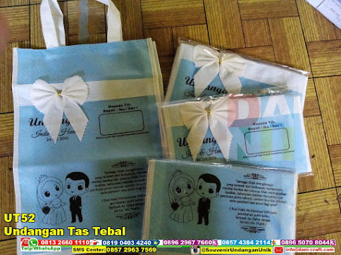 jual Undangan Tas Tebal