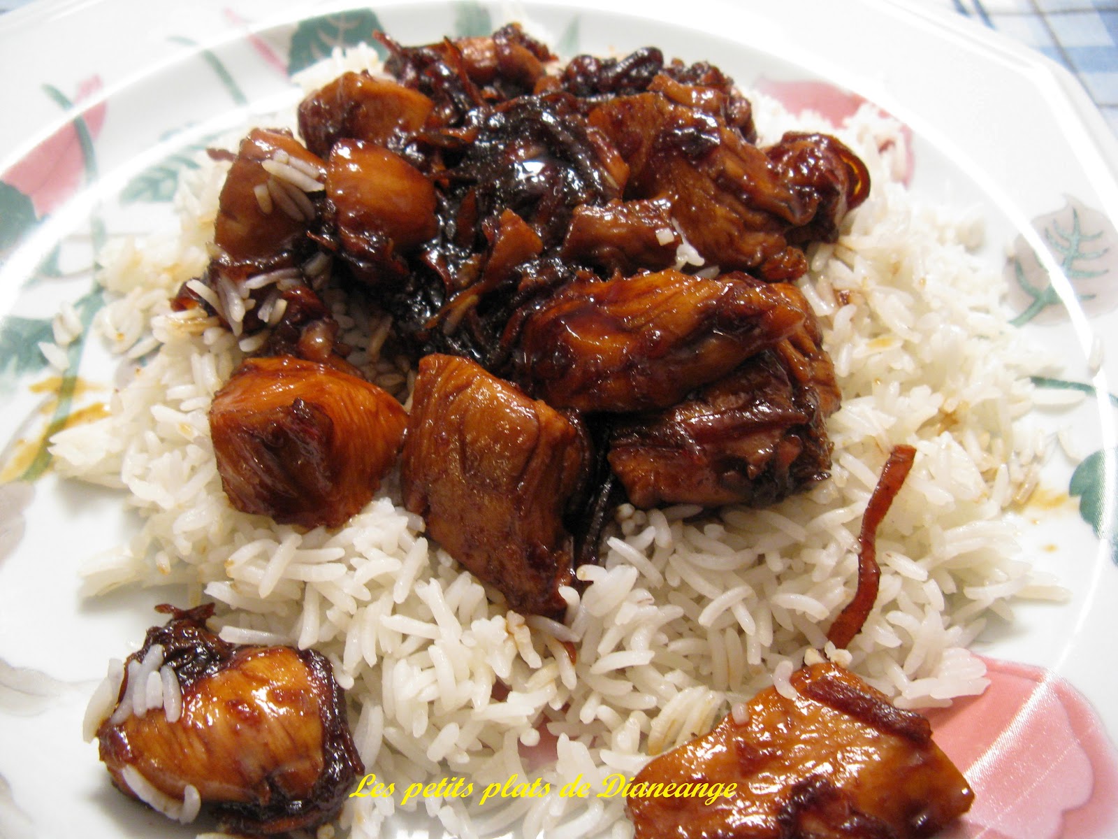 Les petits plats de Diane(ange) Cubes de poulet au goût de côtes levées