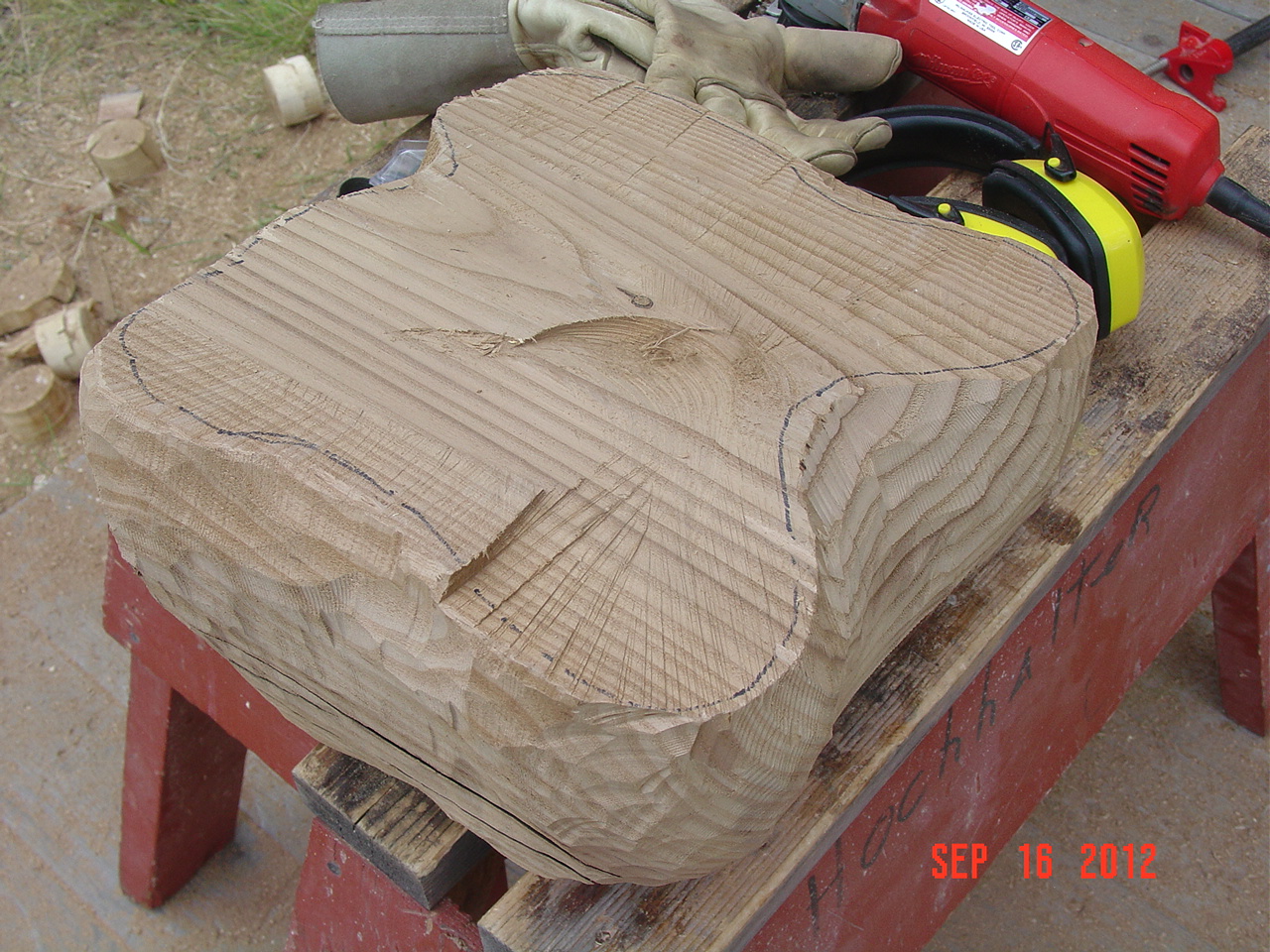 Dead Wood Renaissance Angle Grinder "Carving"