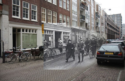 Nieuwe Kerkstraat, anno 1941 en anno nu