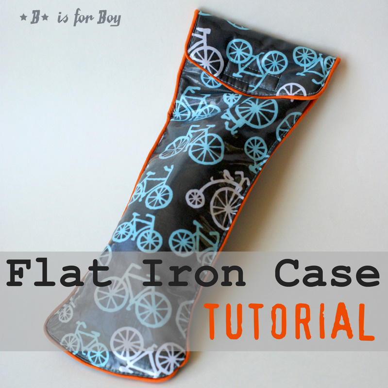 is for Boy!: Flat Iron Case {knock off} Tutorial