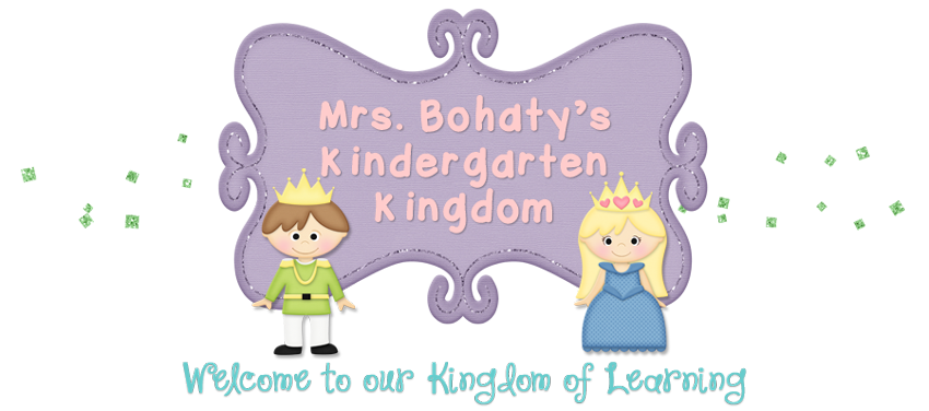  Mrs. Bohaty's Kindergarten Kingdom