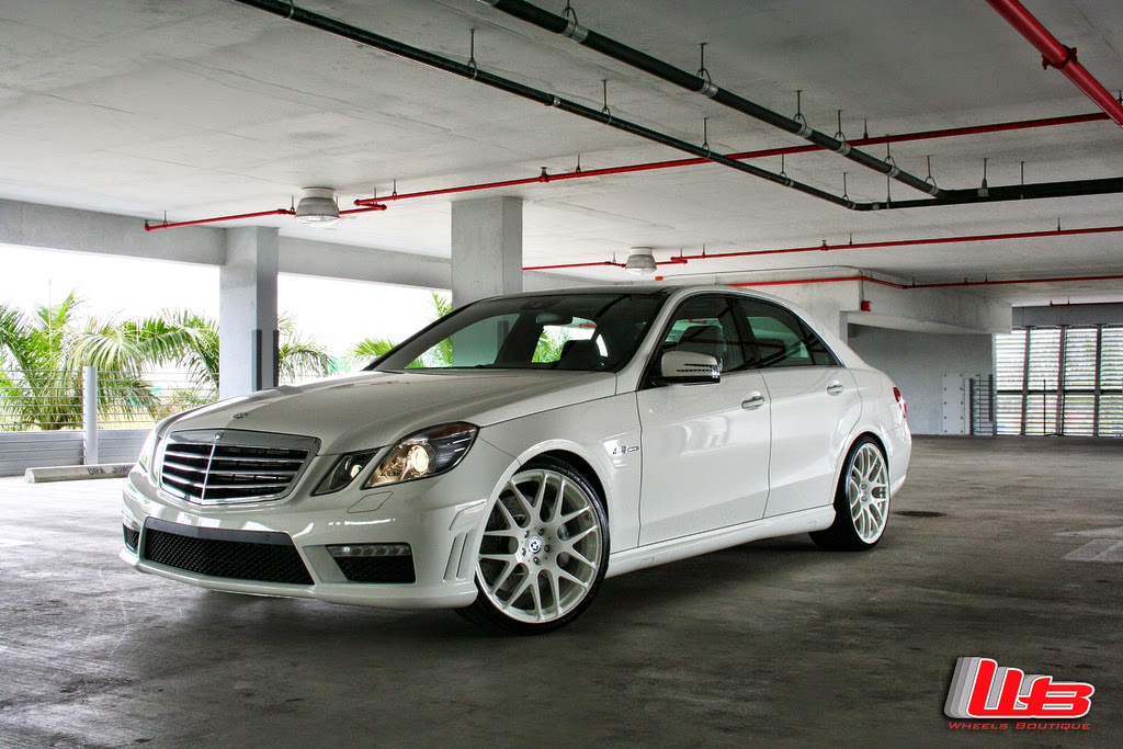 Mercedes-Benz W212 E63 AMG on HRE Performance P40 Wheels | BENZTUNING