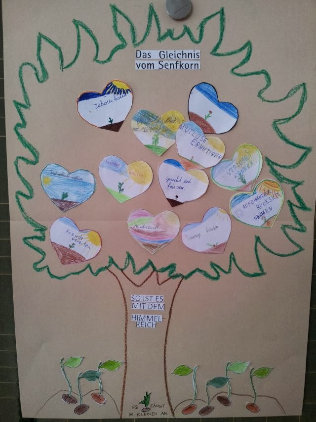 Gleichnis Vom Senfkorn Für Kinder Erzählt VS Radenthein 3a: Religionsunterricht