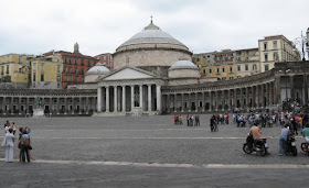 The Biblioteca Nazionale Vittorio Emanuele III is in Piazza Plebiscito