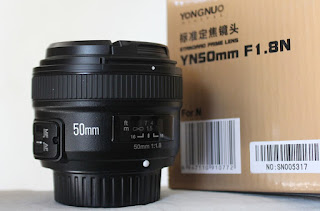 Lensa Fix Yongnuo AF-S 50mm f/1.8 For Nikon