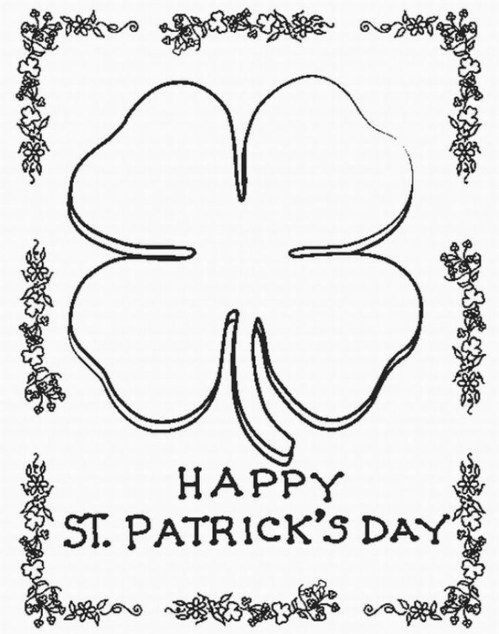 zabbar st patricks day coloring pages - photo #33
