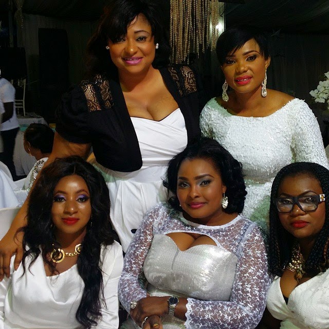 yoruba actresses malaika all white party