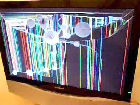 Master Electronics Repair Diagnosing A Broken Cracked Lcd Led Television Screen