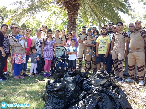 Dera Sacha Sauda Stands First At Australia Clean Up Day