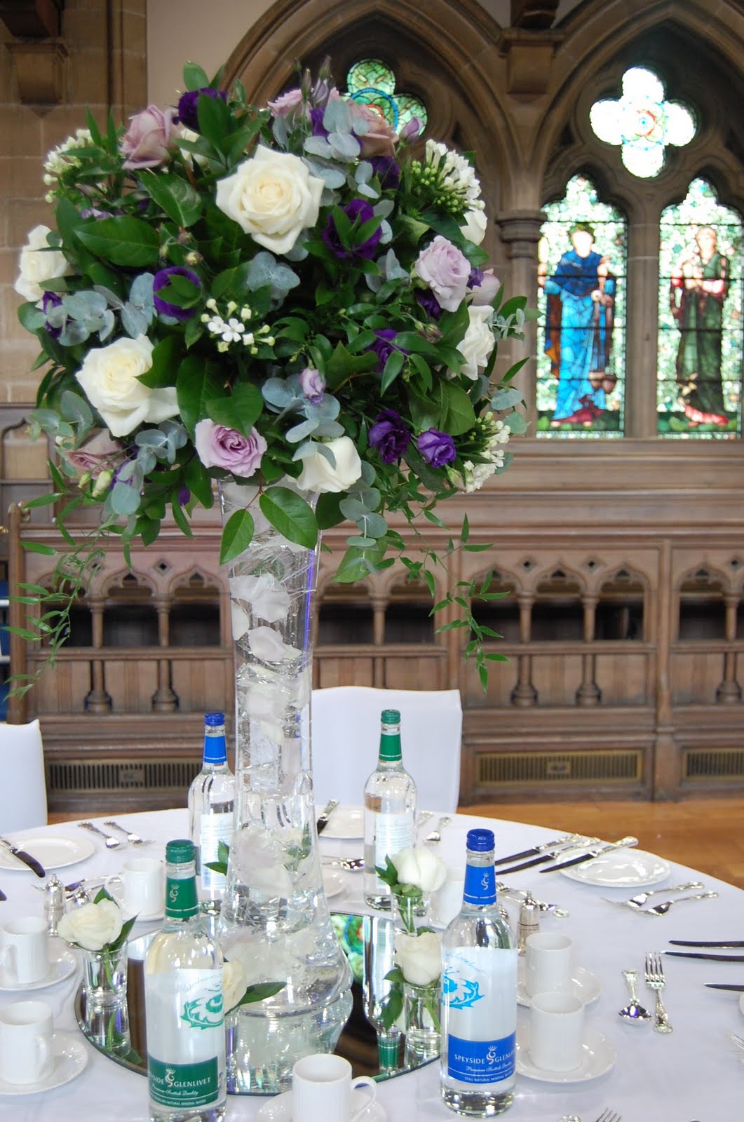 Mood Flowers University of Glasgow Chapel.