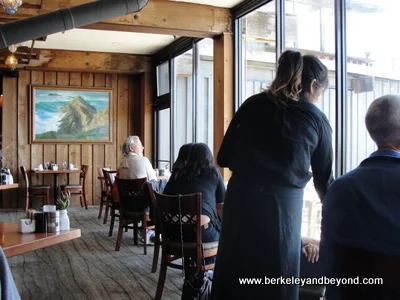 dining room at Alexander's at the Timber Cove Inn in Jenner, California