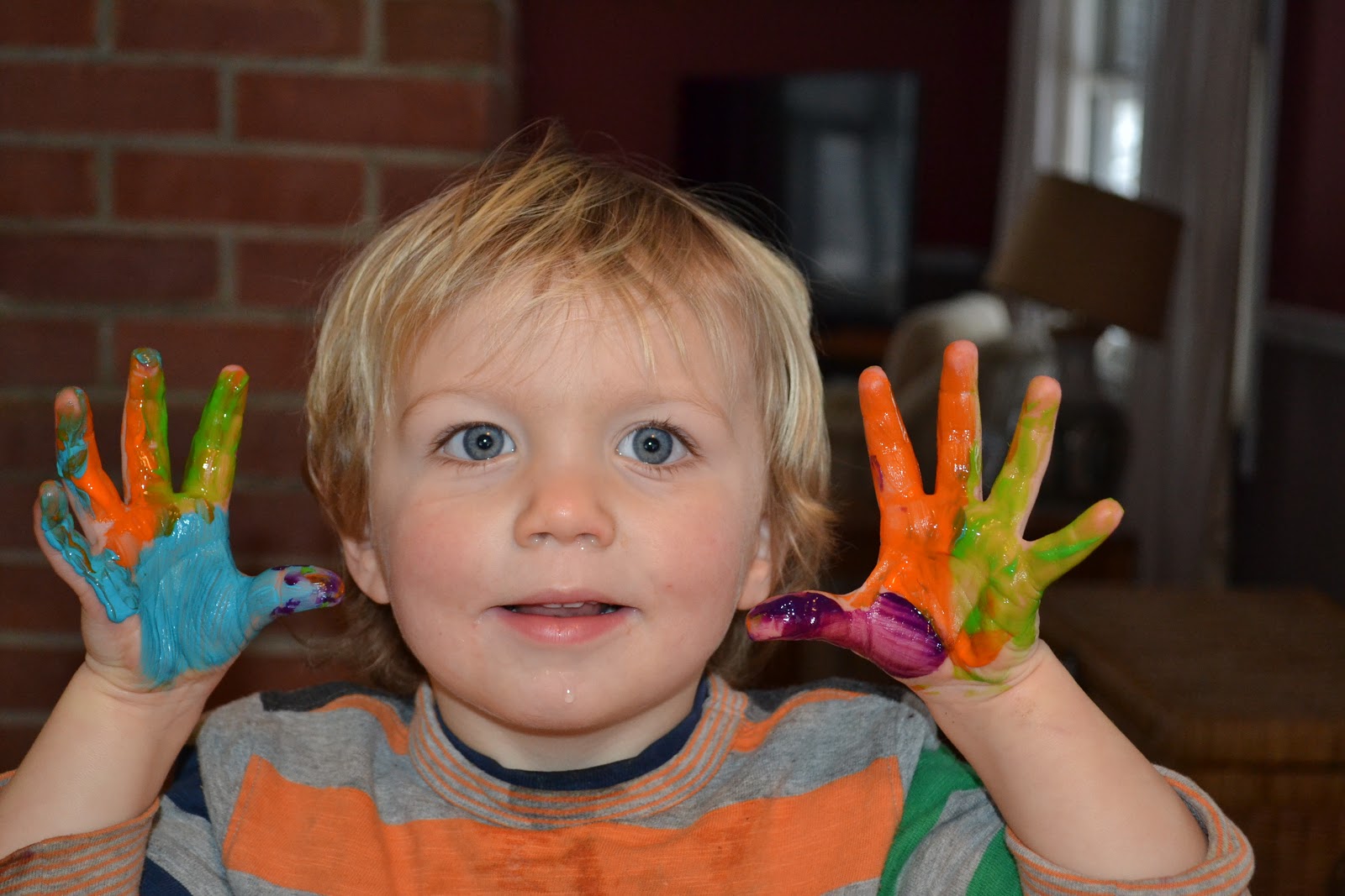 Occupational Therapy and Wellness Finger Painting Fun!