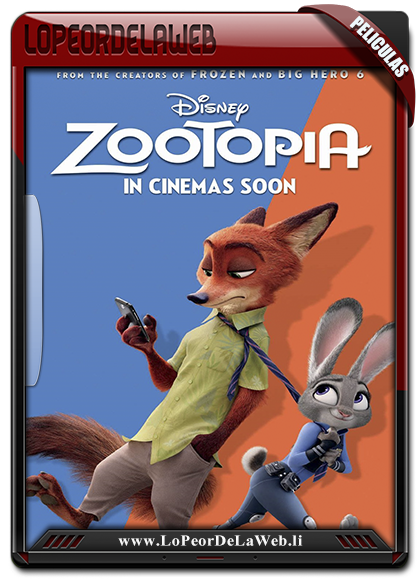 Zootopia BRrip 720p Latino (2016) [Mega]