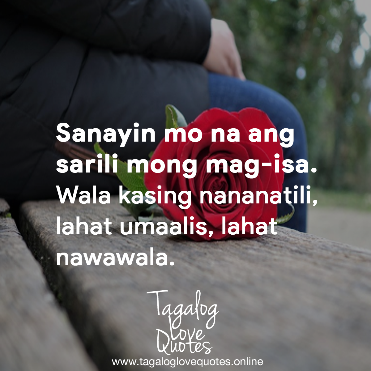 Sanayin mo na ang sarili mong
