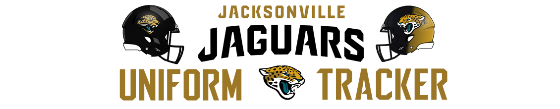 Jacksonville Jaguars Uniform Tracker