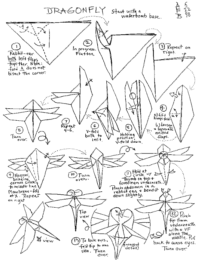 advanced origami diagrams easy arts and crafts ideas