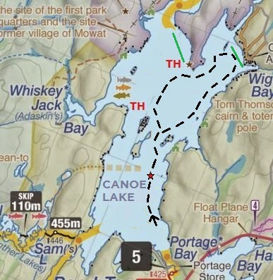 Canoe lake fishing Clearance