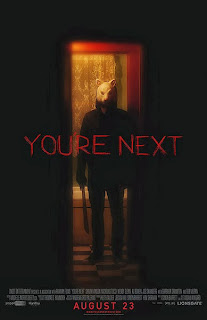 Youre Next horror movie review poster horror slasher killer in animal mask
