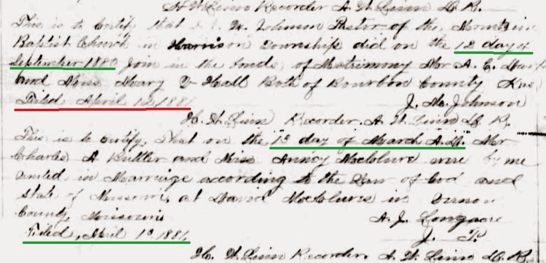 Genealogical Marriage Drama Where There Was None