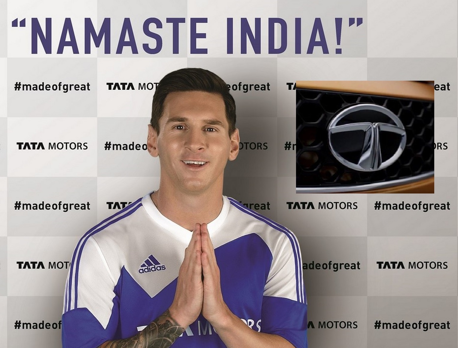 Kudos, Tata Motors Lionel Messi And Tata's "Made Of Great" Campaign