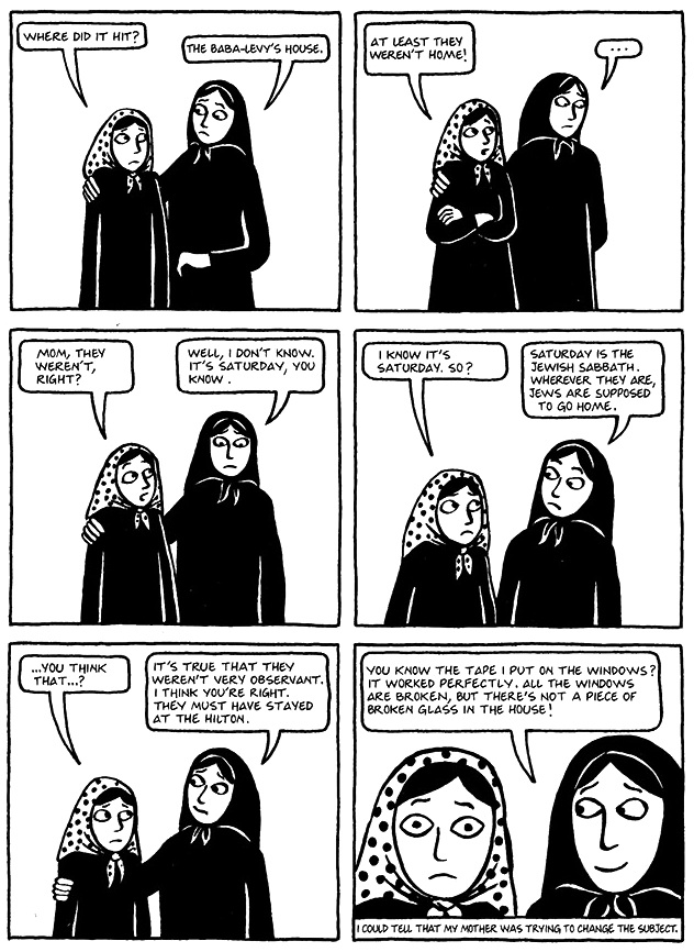 Read Persepolis 1, Section 18: The Shabbat, Page 139