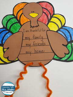 This blog post outlines what I am teaching the month of November. Thanksgiving kindergarten crafts and activities are a fun way to incorporate your Thanksgiving unit into your centers, art, math, reading, and writing time. These lessons will give you a month of lessons to use throughout the month, or just to survive those last two days before break. With very few worksheets, these hands on activities will keep your students engaged and learning. #kindergarten #thanksgivinglessonideas #teacherspayteachers