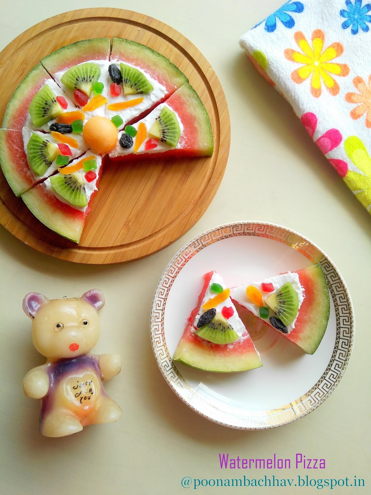 Annapurna Watermelon Pizza