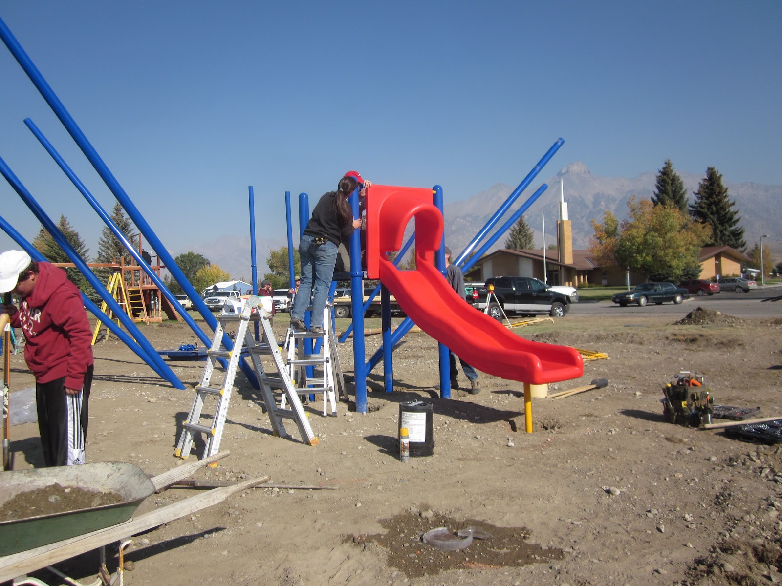 Mackay, Idaho 83251 Mackay Elementary School Playground Equipment