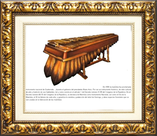 GUATEMALA DE ANTAÑO LA MARIMBA PRIMITIVA EN GUATEMALA