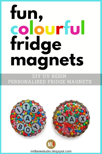 personalised fridge magnets inspiration sheet