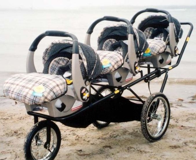 Triple Car Seat Stroller