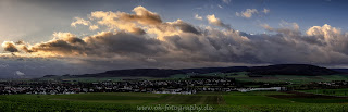 Wetterfotografie Sturmtief Weserbergland Panorama