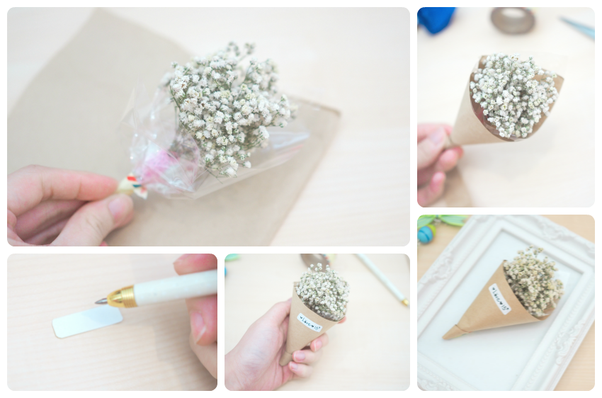 DIY Ideas Mini Baby's Breath Bouquet Travel & Beauty