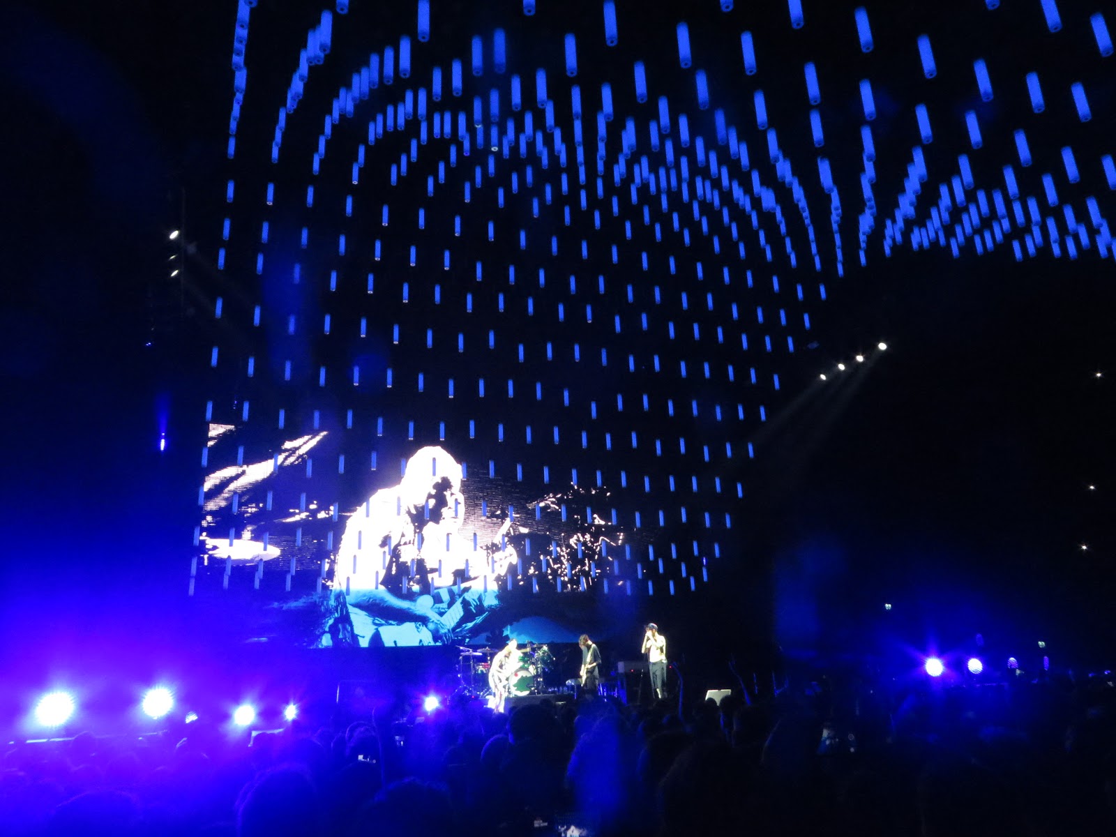 Ronald Says memoirs of a music addict On Stage Red Hot Chili