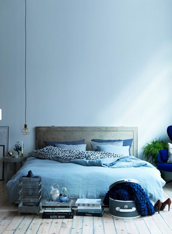 dormitorios azules