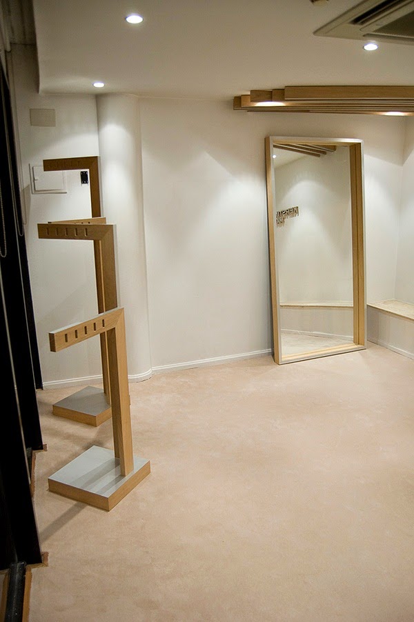 Caleidostudio projected Madrid showroom of designer Kerstin Krause