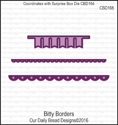 Our Daily Bread Designs Custom Dies: Bitty Borders