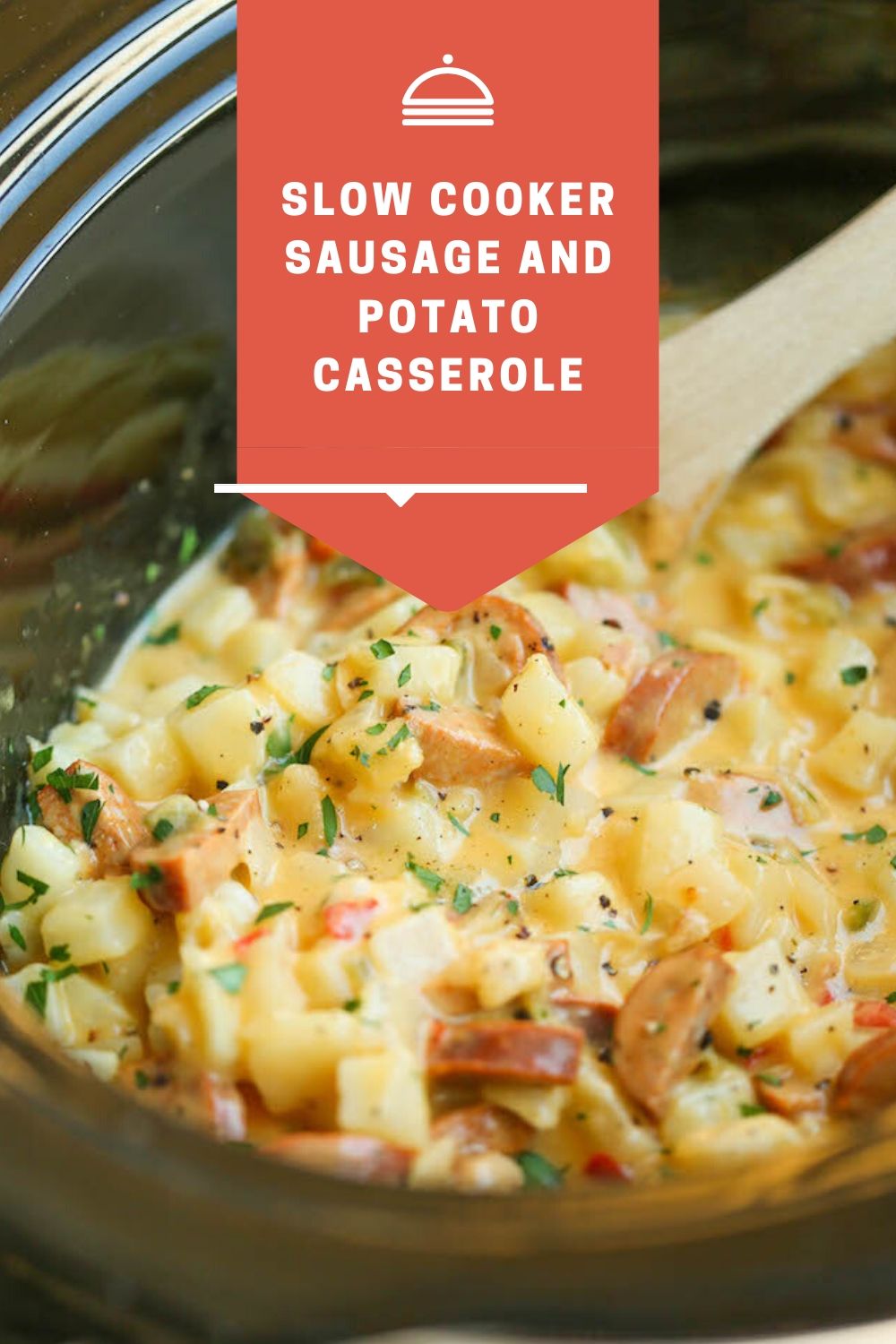 Slow Cooker Sausage and Potato Casserole