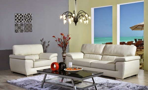 Leather sofas modern design