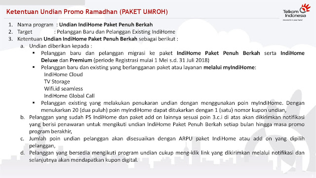 PAKET INDIHOME PENUH BERKAH INDIHOME PASURUAN 2018