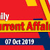 Kerala PSC Daily Malayalam Current Affairs 07 Oct 2019