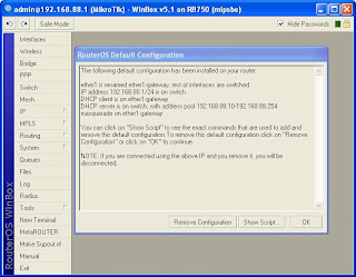 reset setting mikrotik rb750