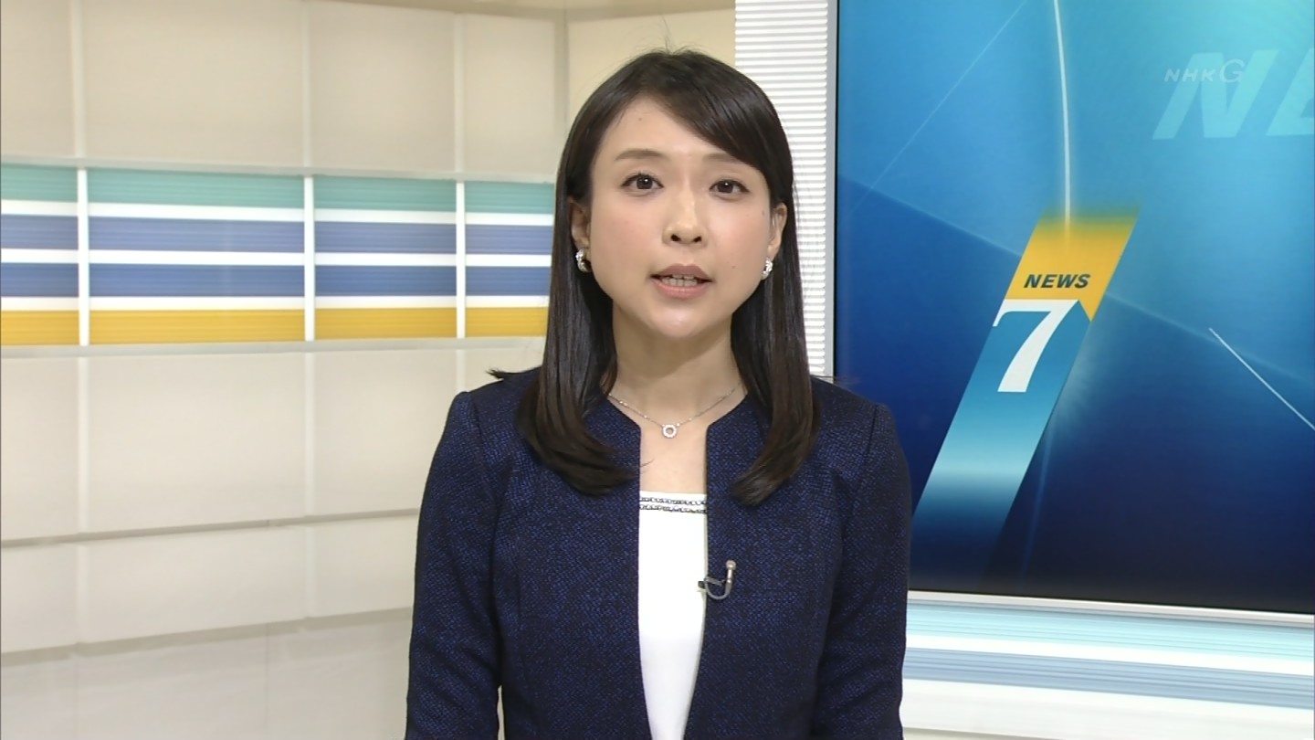 女子アナ画像コレクション 守本奈実 NHKニュース7 2014年10月12日