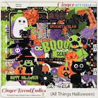 Kit : All Things Halloween by GingerScraps designers