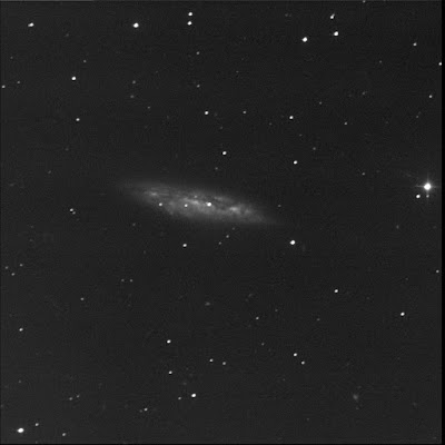 galaxy Messier 108 in luminance