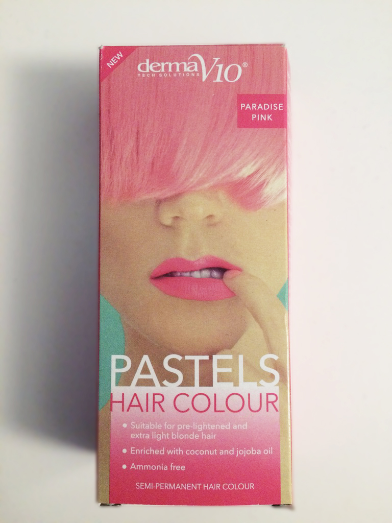 Sparkle Sisters Derma v10 Pastels Hair Colour (Paradise Pink)