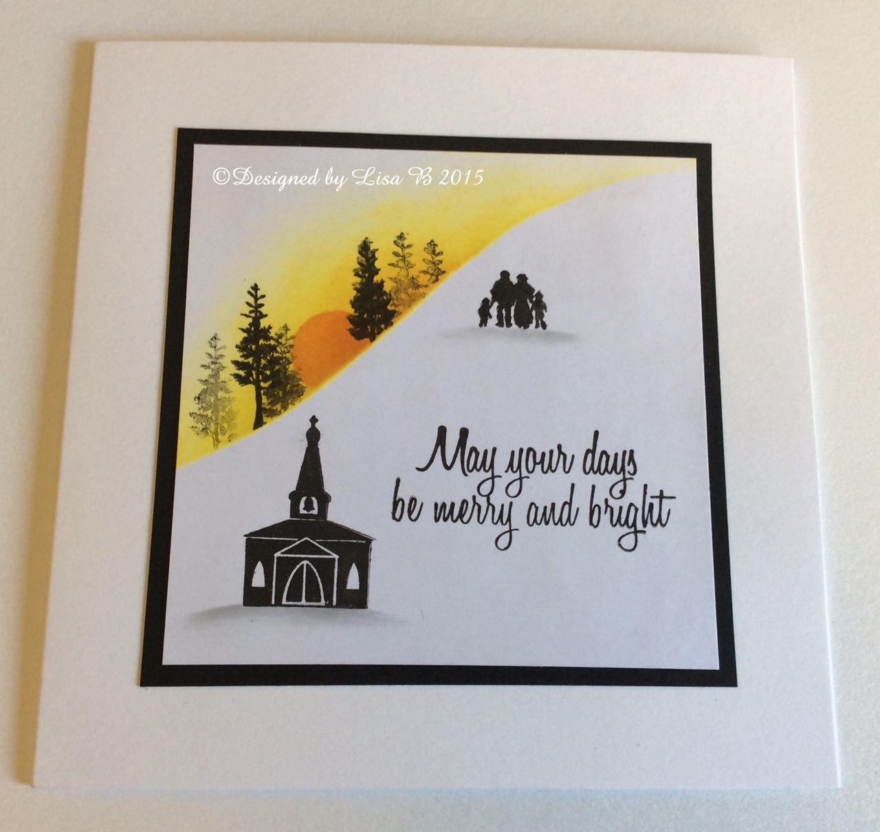 to Lisa.B.Designs Cardio Stamps Class Cards from last Friday