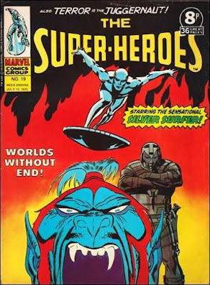 Marvel UK, The Super-Heroes #19, the Silver Surfer