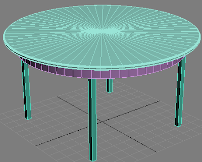 3D модель стола
